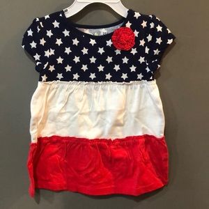 Red /white/blue dress with stars